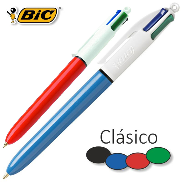 LAPICERO BIC 4 COLORES