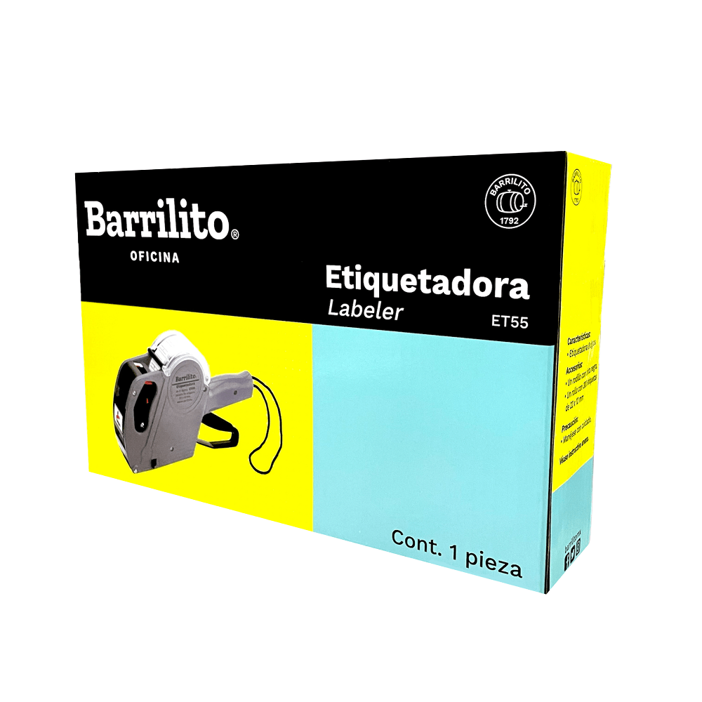ETIQUETADORA BARRILITO 8 DIGITOS