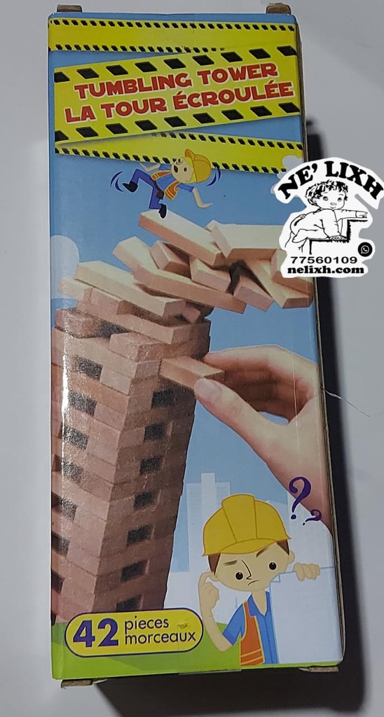 JUEGO DE MESA JENGA 48 PCS GRANDE