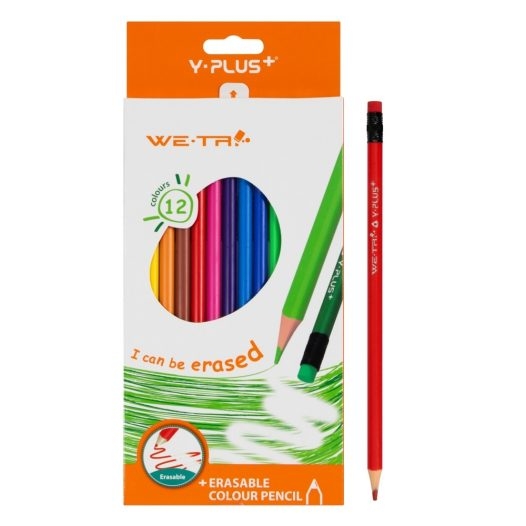CRAYONES MADERA 12 COL. LARGO CON BORRADOR Y PLUS
