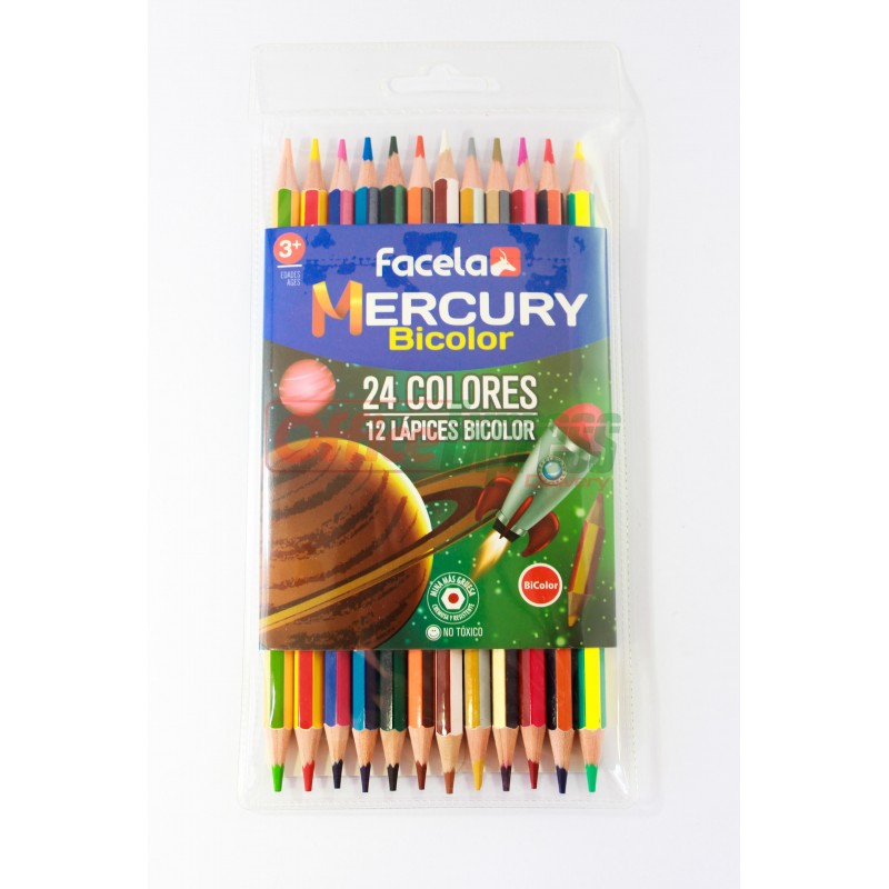 CRAYONES FACELA MERCURY DUO 24