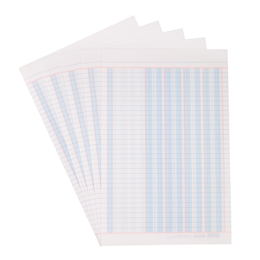 CUADERNILLO DE HOJAS 4 COLUMNAS