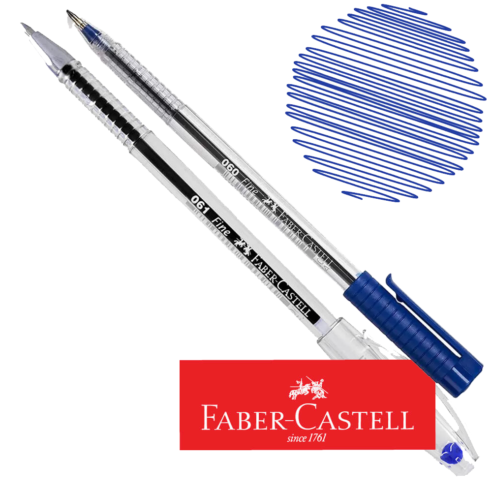 LAPICERO FABER CASTELL FINO 061 AZUL