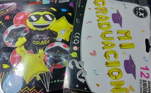 SET DE GLOBOS PARA GRADUACION