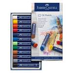 CRAYON PASTEL 12 COL FABER CASTELL
