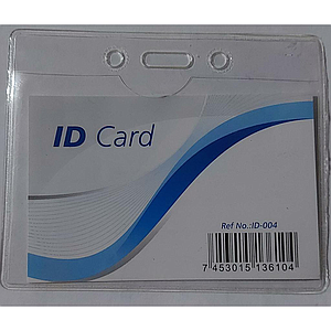 GAFETES TRANSPARENTE ID 004 HORIZONTAL flex