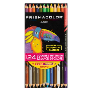 CRAYONES DE MADERA PRISMACOLOR DOBLE 12-24 REDONDO