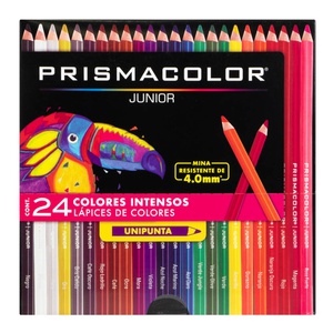 CRAYONES DE MADERA PRISMACOLOR ESCOLAR 24 COL LARGO
